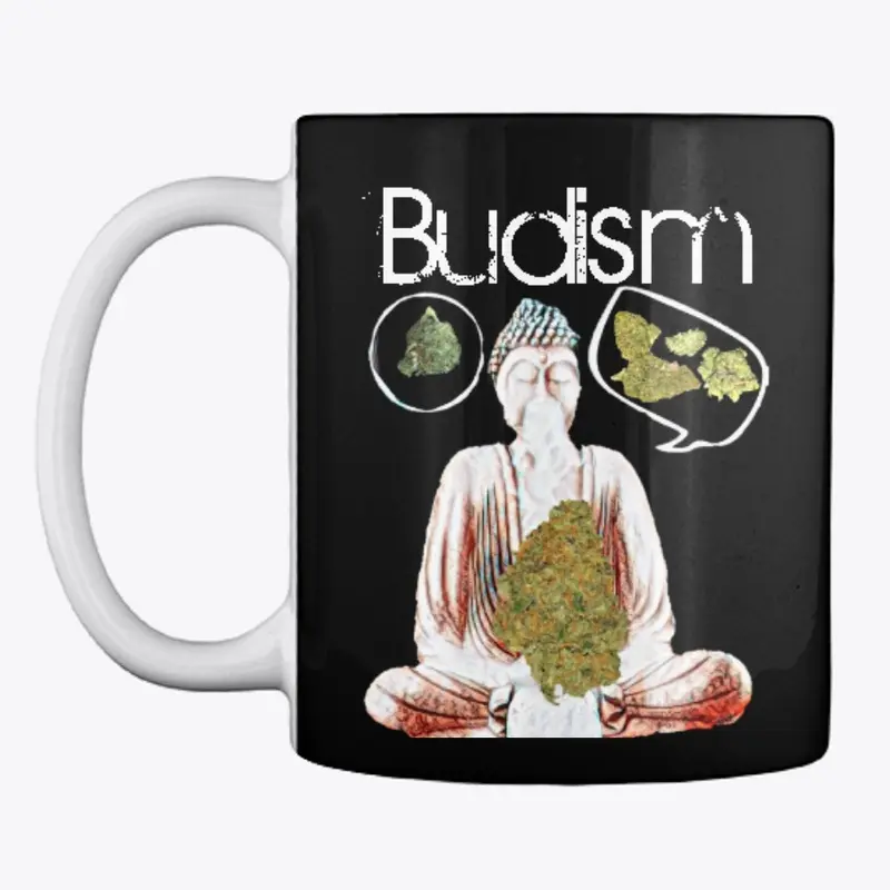 Budism Buddha Meditating Weed